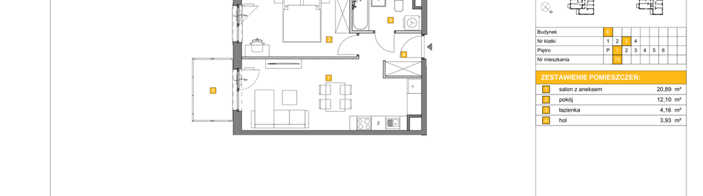 Mieszkanie w inwestycji: Osiedle Rapsodia etap 3