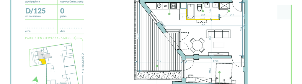 Mieszkanie w inwestycji: Flora Śródmieście