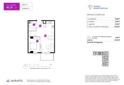 Mieszkanie w inwestycji: Murapol Osiedle Szafirove II