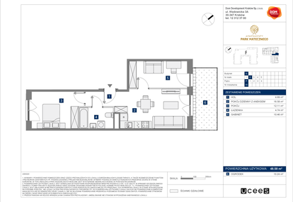 Mieszkanie w inwestycji: Apartamenty Park Matecznego Etap 2