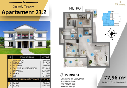 Mieszkanie w inwestycji: Ogrody Tesoro VI
