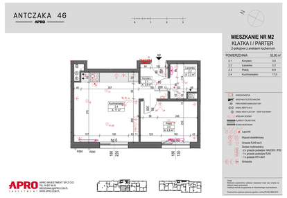 Mieszkanie w inwestycji: Antczaka 46