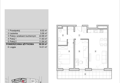 Mieszkanie w inwestycji: Heyki City