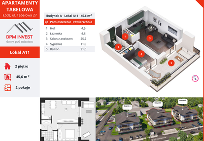 Mieszkanie w inwestycji: Apartamenty Tabelowa