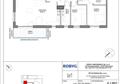 Mieszkanie w inwestycji: Kobieli 4