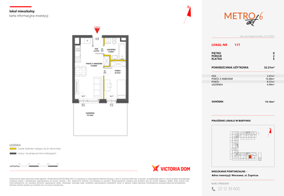 Mieszkanie w inwestycji: Metro Art 6