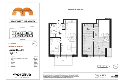 Mieszkanie w inwestycji: Morzlive
