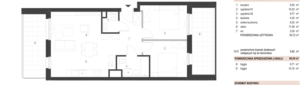 Mieszkanie w inwestycji: Smardzewska 8