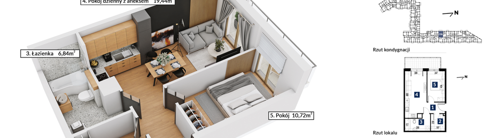 Mieszkanie w inwestycji: Nova Park etap III