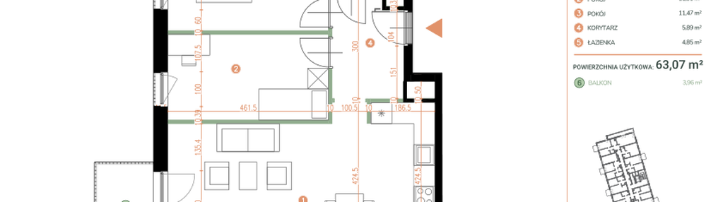 Mieszkanie w inwestycji: Casa Feliz Portowa II