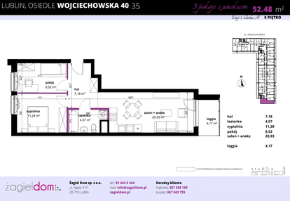Mieszkanie w inwestycji: Wojciechowska Square
