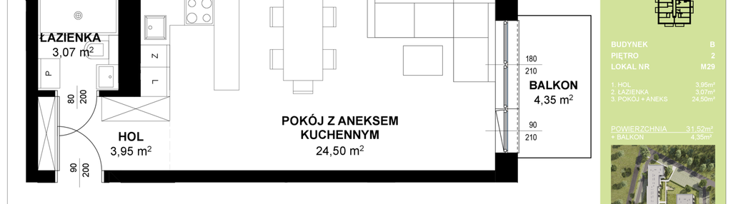 Mieszkanie w inwestycji: Triton Kampinos III