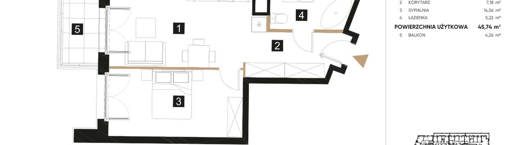 Mieszkanie w inwestycji: Konwiktorska Residence
