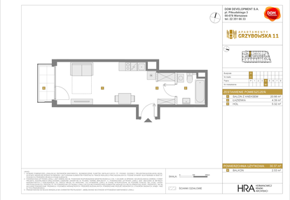 Mieszkanie w inwestycji: Apartamenty Grzybowska 11