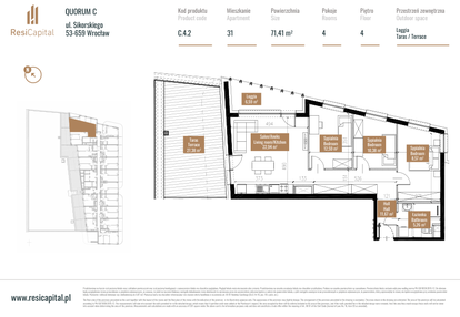 Mieszkanie w inwestycji: Quorum Apartments