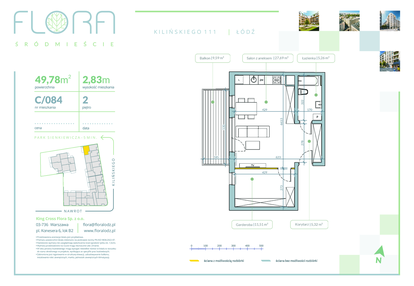 Mieszkanie w inwestycji: Flora Śródmieście