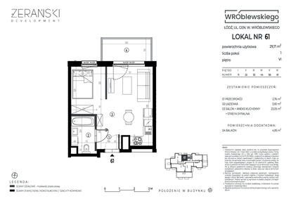 Mieszkanie w inwestycji: Wróblewskiego