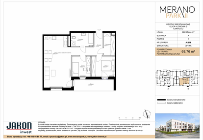 Mieszkanie w inwestycji: Merano Park II