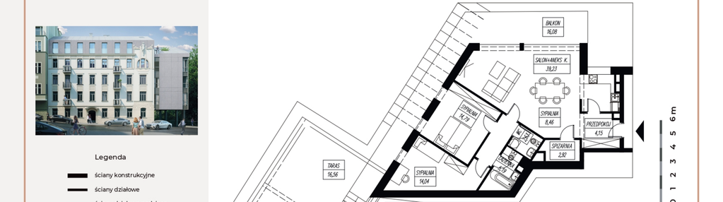 Mieszkanie w inwestycji: Niecała Prestige Residence