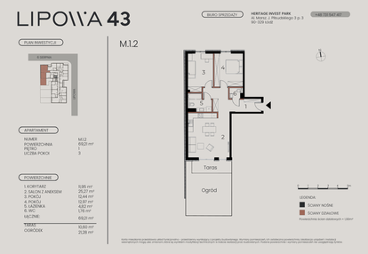 Mieszkanie w inwestycji: Lipowa 43