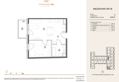 Mieszkanie w inwestycji: Waterlane Vibe