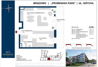 Mieszkanie w inwestycji: Promenada Park