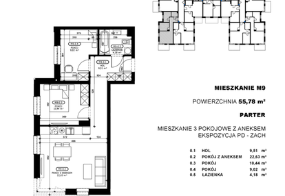 Mieszkanie w inwestycji: Stacja Łódź V – etap C2
