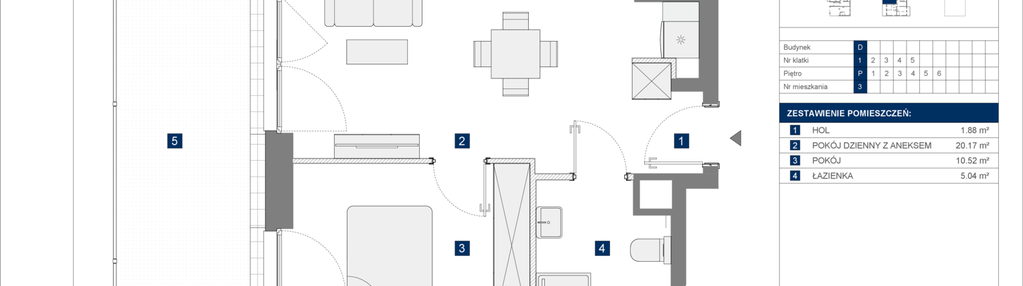 Mieszkanie w inwestycji: Apartamenty Park Matecznego Etap 1