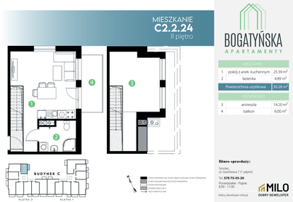 Mieszkanie w inwestycji: Bogatyńska Apartamenty etap 3