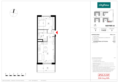 Mieszkanie w inwestycji: CityFlow etap II