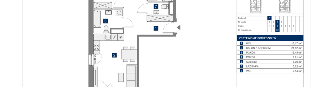 Mieszkanie w inwestycji: Osiedle przy Wielickiej etap 1.2
