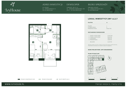 Mieszkanie w inwestycji: IVY HOUSE - Apartamenty inwestycyjne