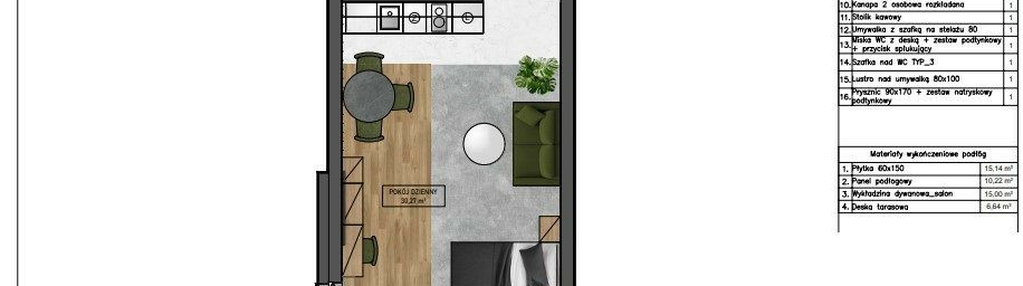 Mieszkanie w inwestycji: Apartamenty Biały Kamień