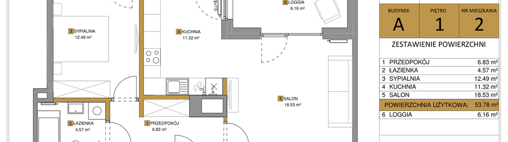 Mieszkanie w inwestycji: KOLEJ NA 19