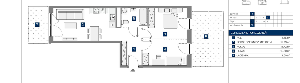 Mieszkanie w inwestycji: Apartamenty Park Matecznego Etap 2.2