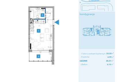 Mieszkanie w inwestycji: Apartamenty Macadamia