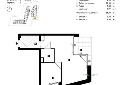 Mieszkanie w inwestycji: Cisha Apartamenty Dziwnów