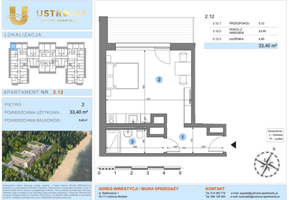 Mieszkanie w inwestycji: Ustronie Luxury Apartments