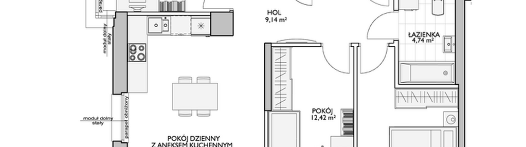 Mieszkanie w inwestycji: Wiszące Ogrody
