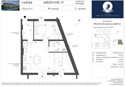 Mieszkanie w inwestycji: Przystań Bogaczewo