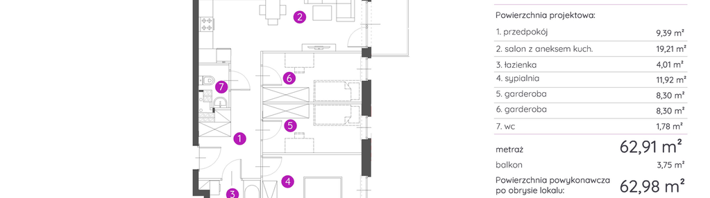 Mieszkanie w inwestycji: Murapol Trzy Lipki