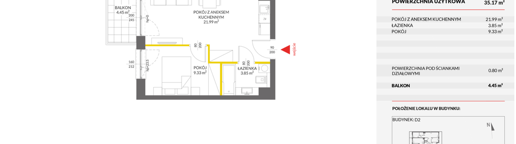 Mieszkanie w inwestycji: Viva Piast 6