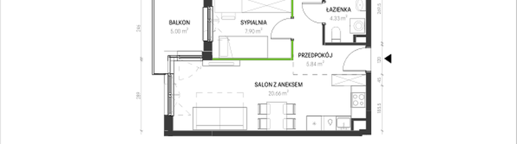 Mieszkanie w inwestycji: Augustowska Vita