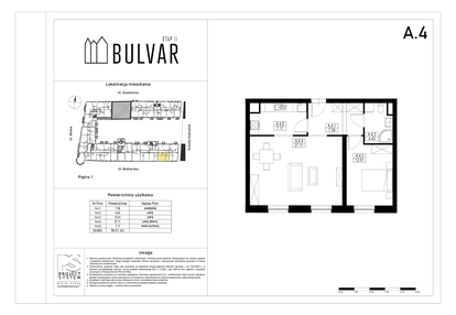Mieszkanie w inwestycji: Bulvar etap II
