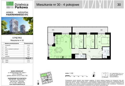 Mieszkanie w inwestycji: Dzielnica Parkowa VIII