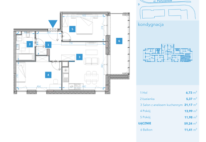 Mieszkanie w inwestycji: Apartamenty Macadamia