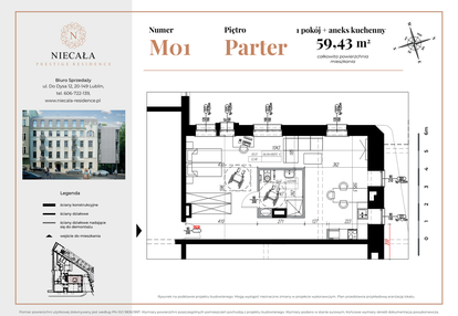 Mieszkanie w inwestycji: Niecała Prestige Residence