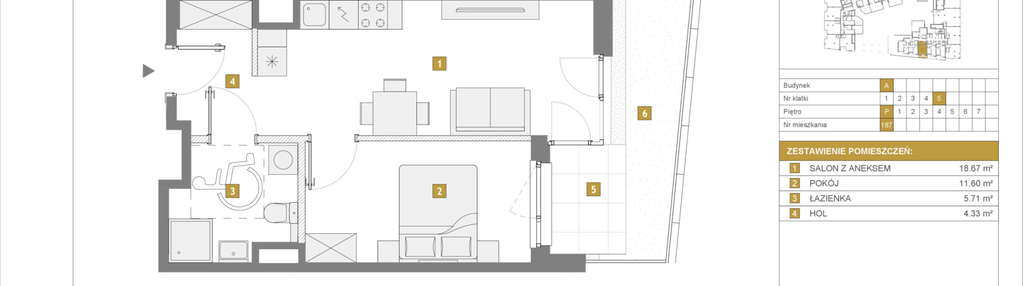 Mieszkanie w inwestycji: Apartamenty Metro Wilanowska