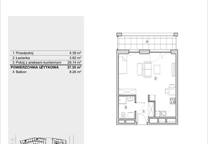 Mieszkanie w inwestycji: Heyki City