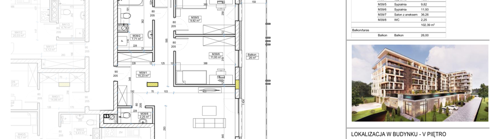 Mieszkanie w inwestycji: Apartamenty Widok Włoszczowa